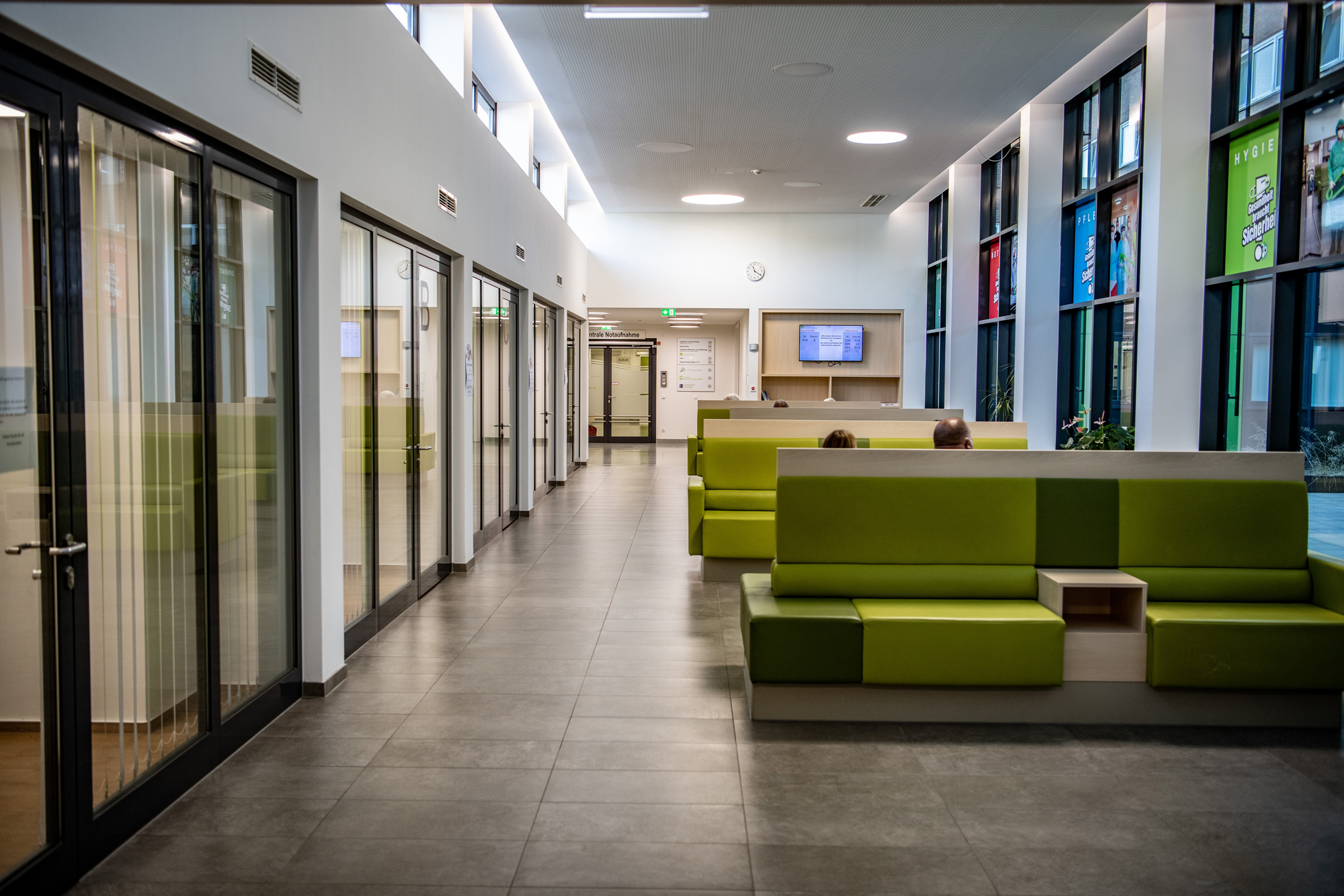 Aufnahmebereich des Evangelischen Krankenhauses Wesel