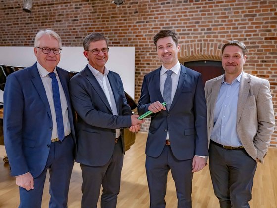 Übergabe neuer Chefarzt EVK Wesel